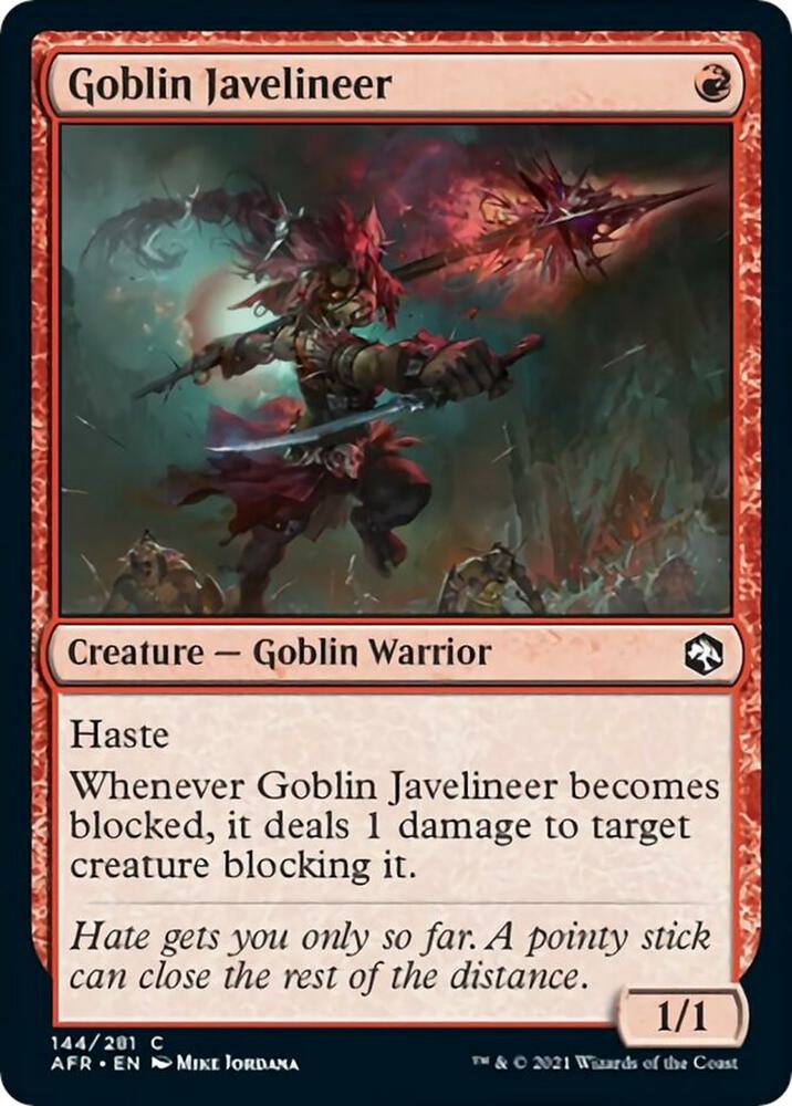 Goblin Javelineer (144) [Adventures in the Forgotten Realms]