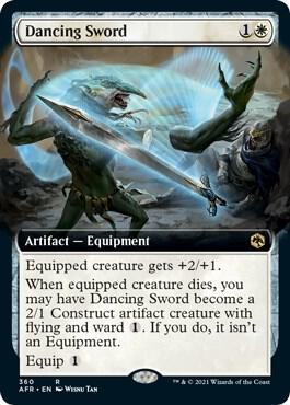 Dancing Sword (Extended Art) (360) [Adventures in the Forgotten Realms] [Extended Art]