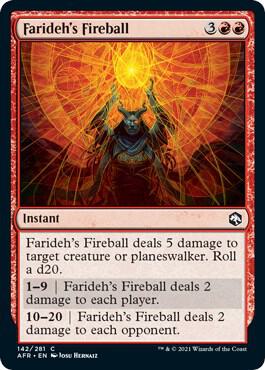 Farideh's Fireball (142) [Adventures in the Forgotten Realms]