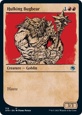 Hulking Bugbear (Showcase) (319) [Adventures in the Forgotten Realms] [Showcase]