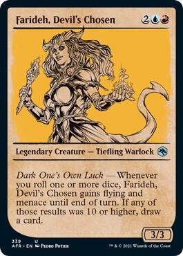 Farideh, Devil's Chosen (Showcase) (339) [Adventures in the Forgotten Realms] [Showcase]
