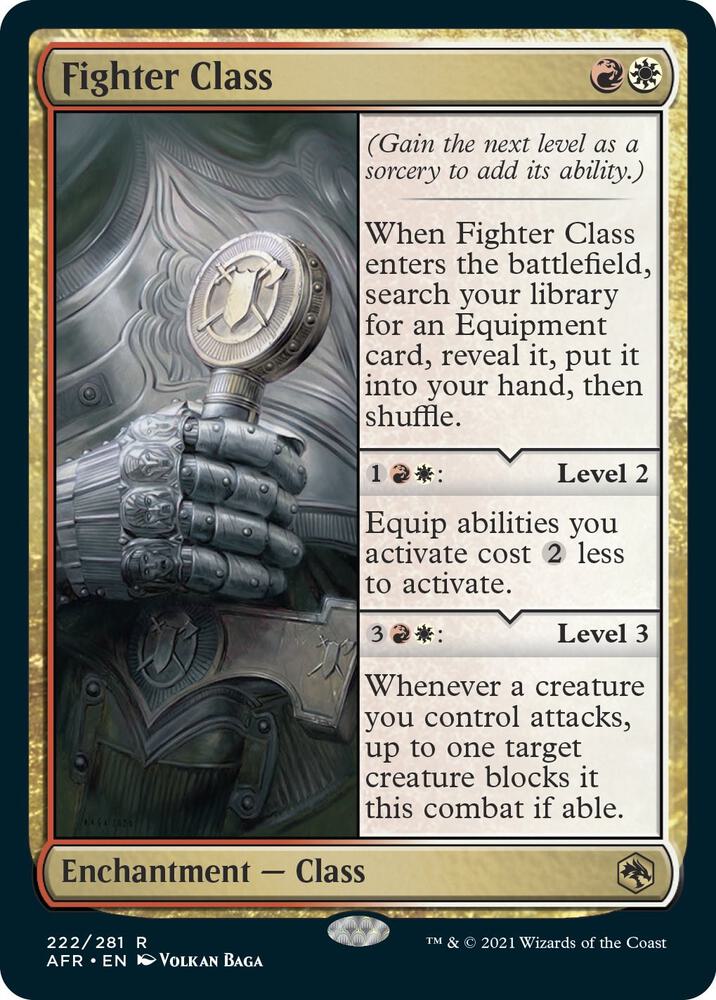 Fighter Class (222) [Adventures in the Forgotten Realms]