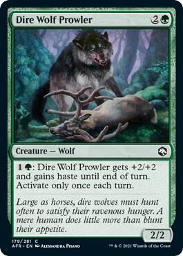 Dire Wolf Prowler (179) [Adventures in the Forgotten Realms]