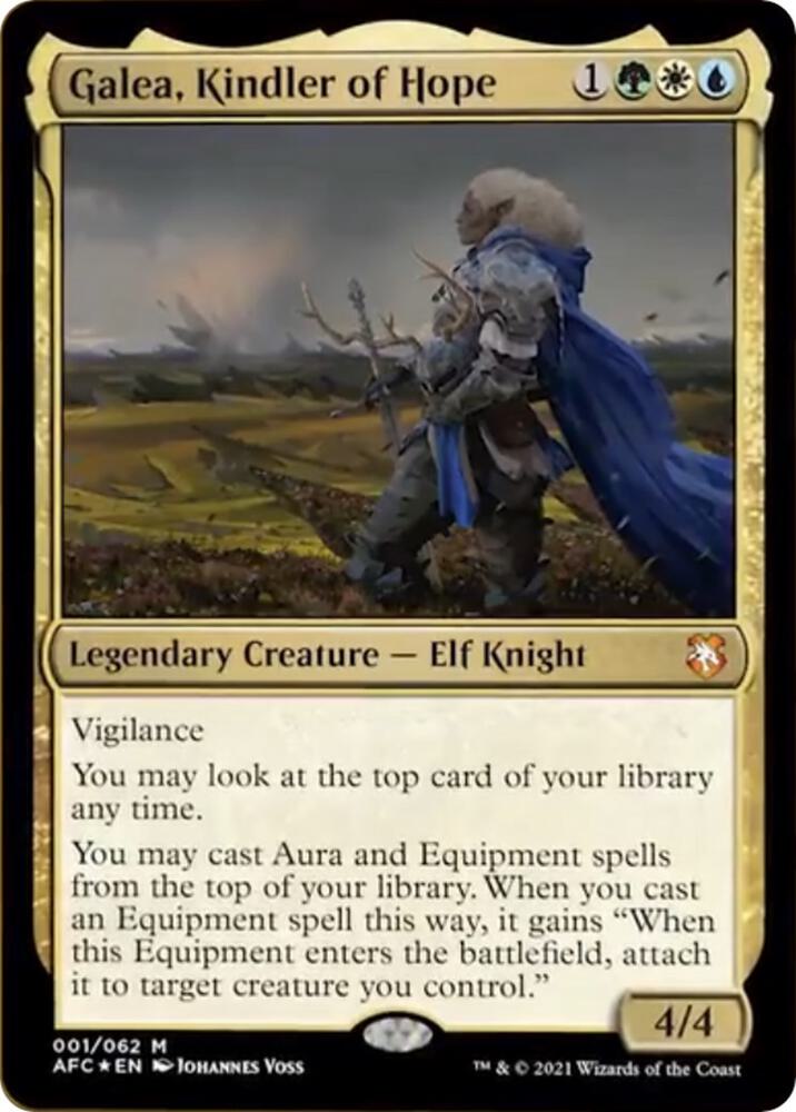 Galea, Kindler of Hope (1) [Forgotten Realms Commander]