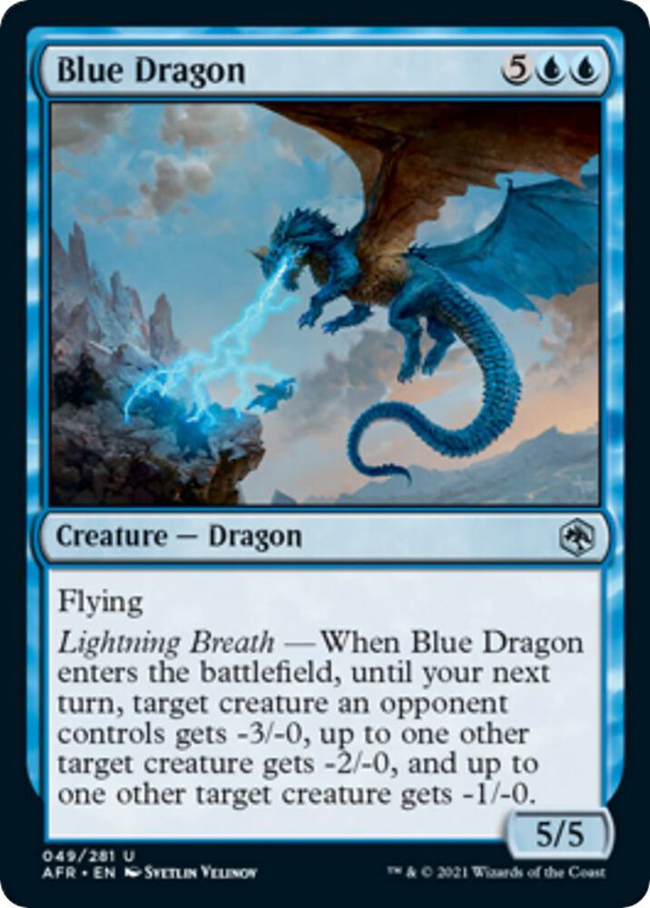 Blue Dragon (49) [Adventures in the Forgotten Realms]