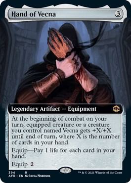 Hand of Vecna (Extended Art) (394) [Adventures in the Forgotten Realms] [Extended Art]