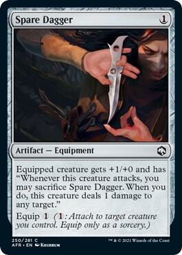 Spare Dagger (250) [Adventures in the Forgotten Realms]