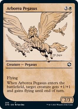 Arborea Pegasus (Showcase) (299) [Adventures in the Forgotten Realms] [Showcase]