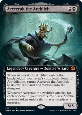 Acererak the Archlich (Extended Art) (372) [Adventures in the Forgotten Realms] [Extended Art]