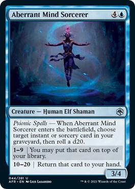 Aberrant Mind Sorcerer (44) [Adventures in the Forgotten Realms]
