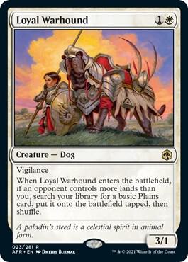 Loyal Warhound (23) [Adventures in the Forgotten Realms]