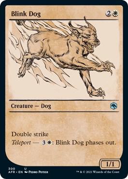 Blink Dog (Showcase) (300) [Adventures in the Forgotten Realms] [Showcase]