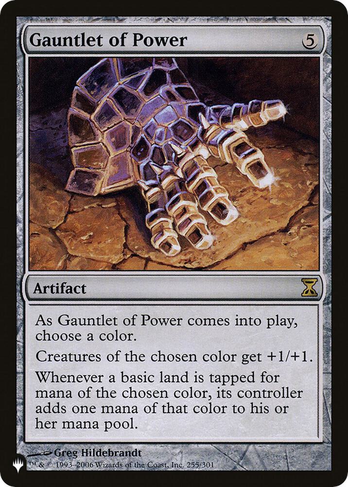 Gauntlet of Power (255/301) [The List]