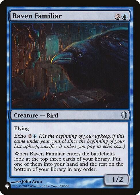 Raven Familiar (55/356) [The List]