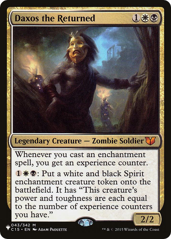 Daxos the Returned (043/342) [The List]