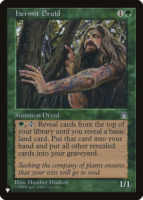 Hermit Druid (STH-108) [The List]