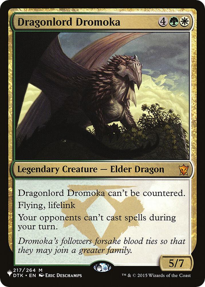 Dragonlord Dromoka (217/264) [The List]