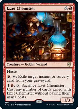 Izzet Chemister (130) [Forgotten Realms Commander]