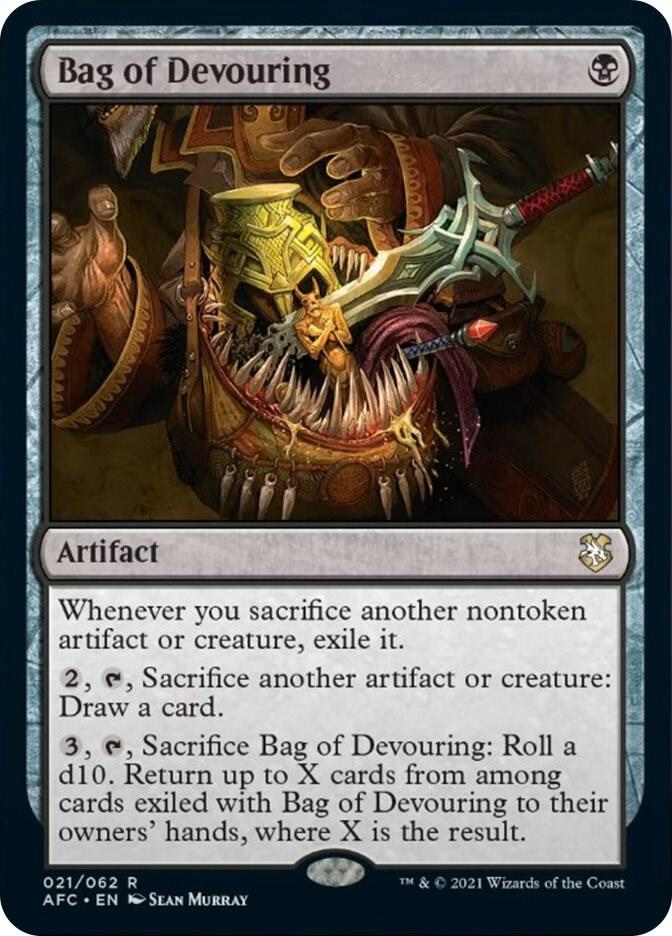 Bag of Devouring (21) [Forgotten Realms Commander]