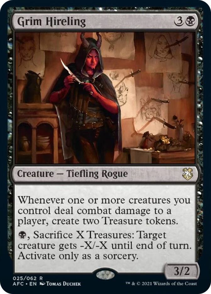 Grim Hireling (25) [Forgotten Realms Commander]