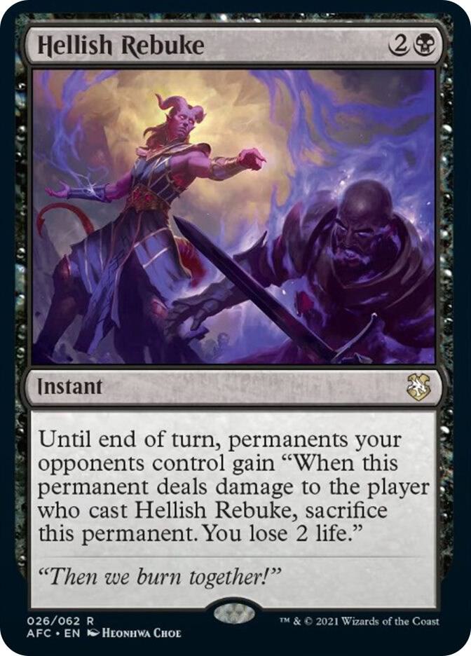 Hellish Rebuke (26) [Forgotten Realms Commander]