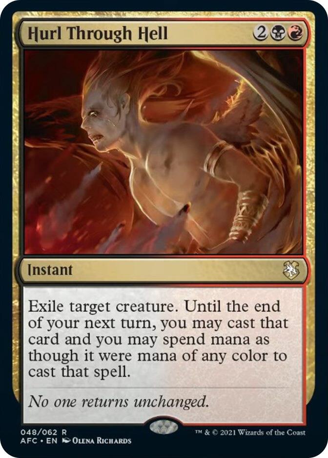 Hurl Through Hell (48) [Forgotten Realms Commander]