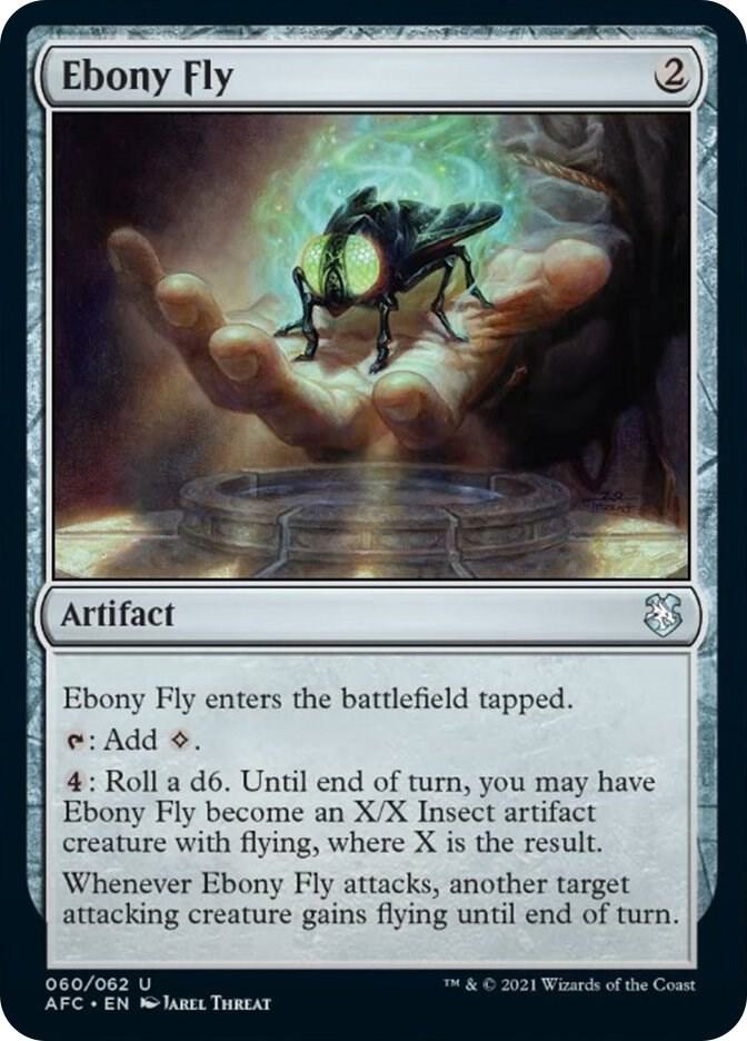 Ebony Fly (60) [Forgotten Realms Commander]