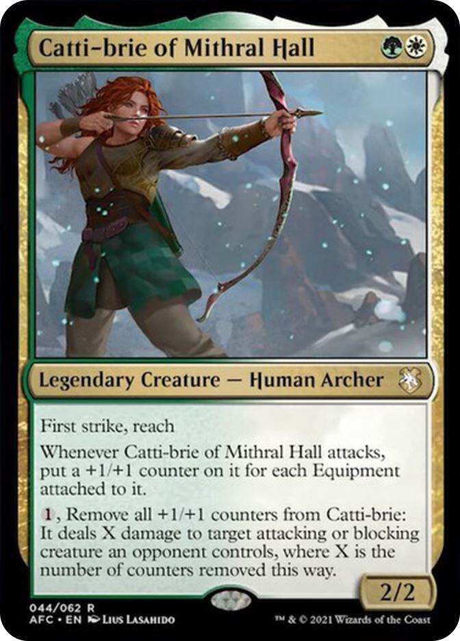 Catti-brie of Mithral Hall (44) [Forgotten Realms Commander]