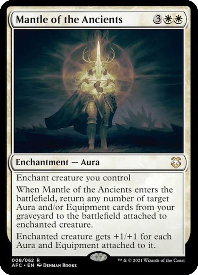 Mantle of the Ancients (8) [Forgotten Realms Commander]