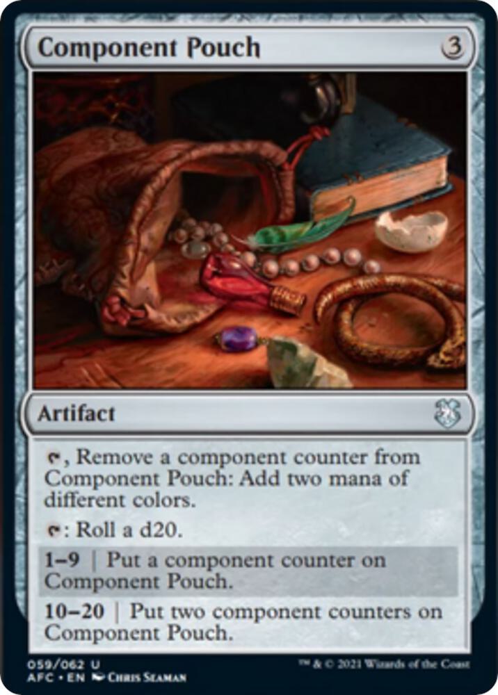 Component Pouch (59) [Forgotten Realms Commander]