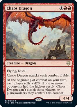 Chaos Dragon (30) [Forgotten Realms Commander]