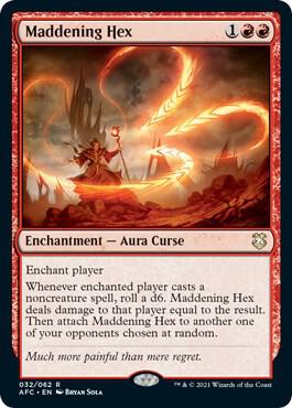 Maddening Hex (32) [Forgotten Realms Commander]