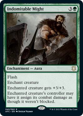 Indomitable Might (40) [Forgotten Realms Commander]