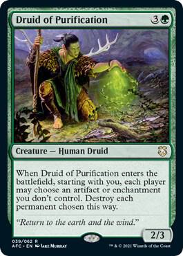Druid of Purification (39) [Forgotten Realms Commander]