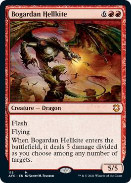 Bogardan Hellkite (115) [Forgotten Realms Commander]