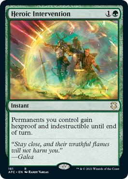 Heroic Intervention (161) [Forgotten Realms Commander]