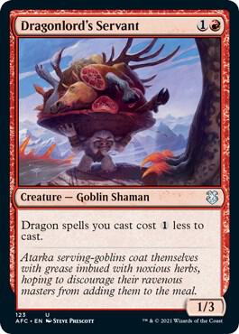 Dragonlord's Servant (123) [Forgotten Realms Commander]