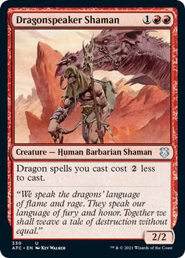 Dragonspeaker Shaman (330) [Forgotten Realms Commander]