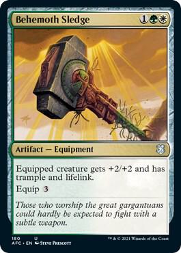 Behemoth Sledge (180) [Forgotten Realms Commander]