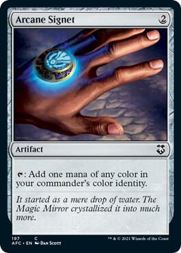 Arcane Signet (197) [Forgotten Realms Commander]