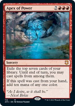 Apex of Power (114) [Forgotten Realms Commander]