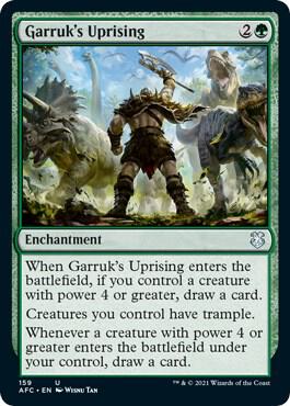 Garruk's Uprising (159) [Forgotten Realms Commander]