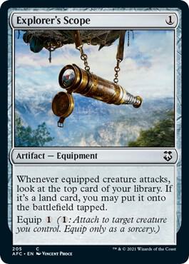 Explorer's Scope (205) [Forgotten Realms Commander]