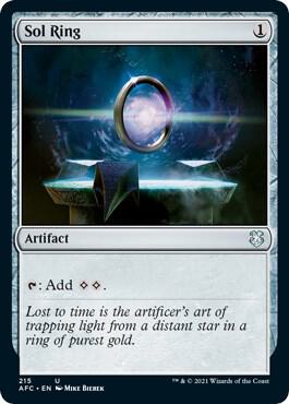 Sol Ring (215) [Forgotten Realms Commander]