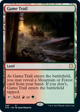 Game Trail (240) [Forgotten Realms Commander]