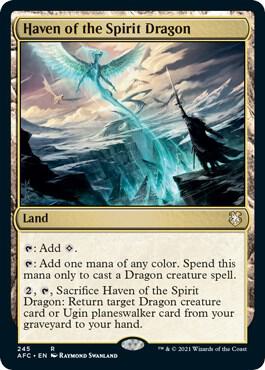 Haven of the Spirit Dragon (245) [Forgotten Realms Commander]