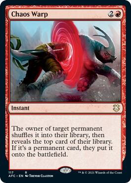 Chaos Warp (117) [Forgotten Realms Commander]