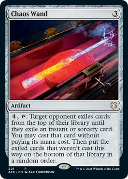 Chaos Wand (201) [Forgotten Realms Commander]