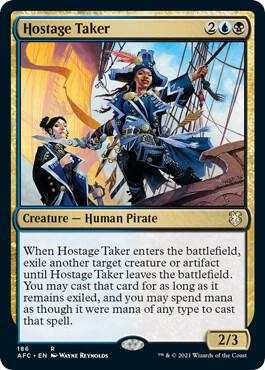 Hostage Taker (186) [Forgotten Realms Commander]