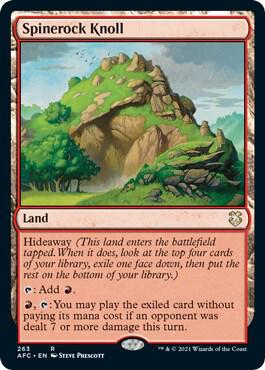 Spinerock Knoll (263) [Forgotten Realms Commander]